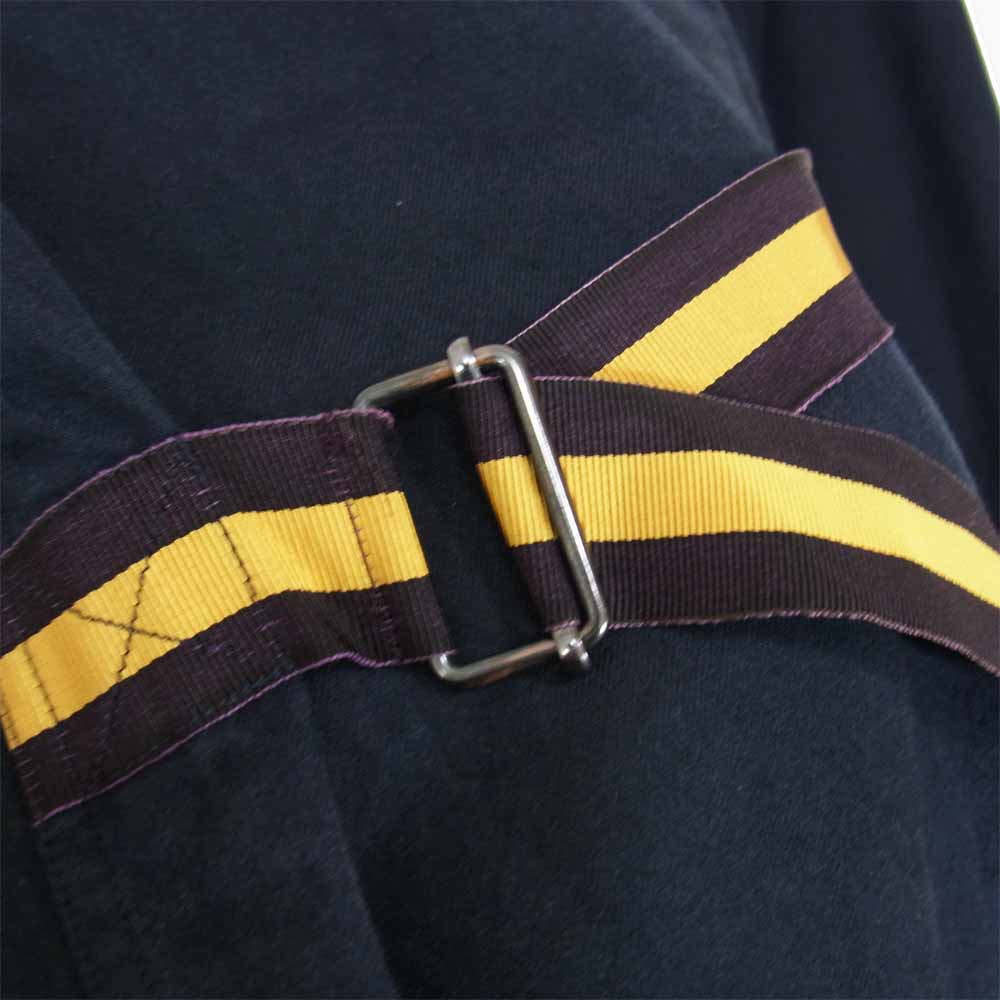 DRIES VAN NOTEN ドリスヴァンノッテン COOPER サイド ベルト ドッキン グシャツ ネイビー系 46【中古】