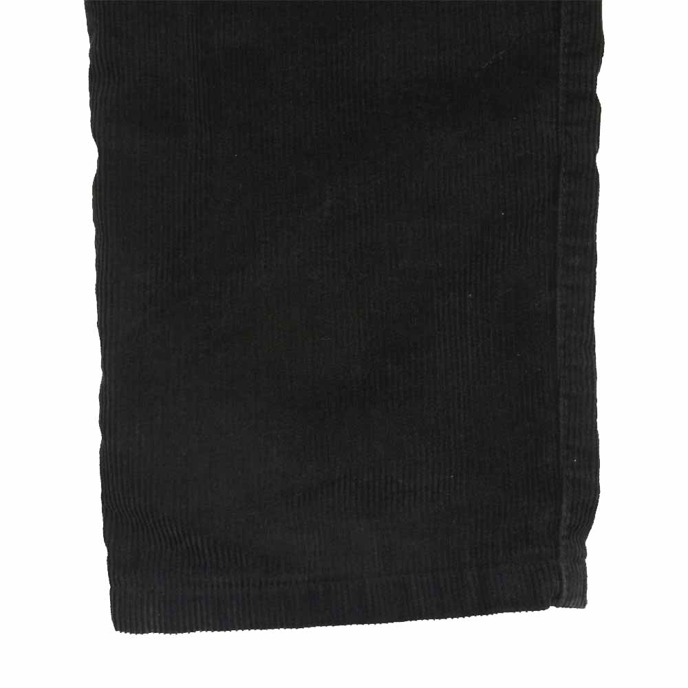 Sacai サカイ 19AW 19-02073M apron front couduroy trousers エプロン コーデユロイ パンツ ブラック系 1【中古】