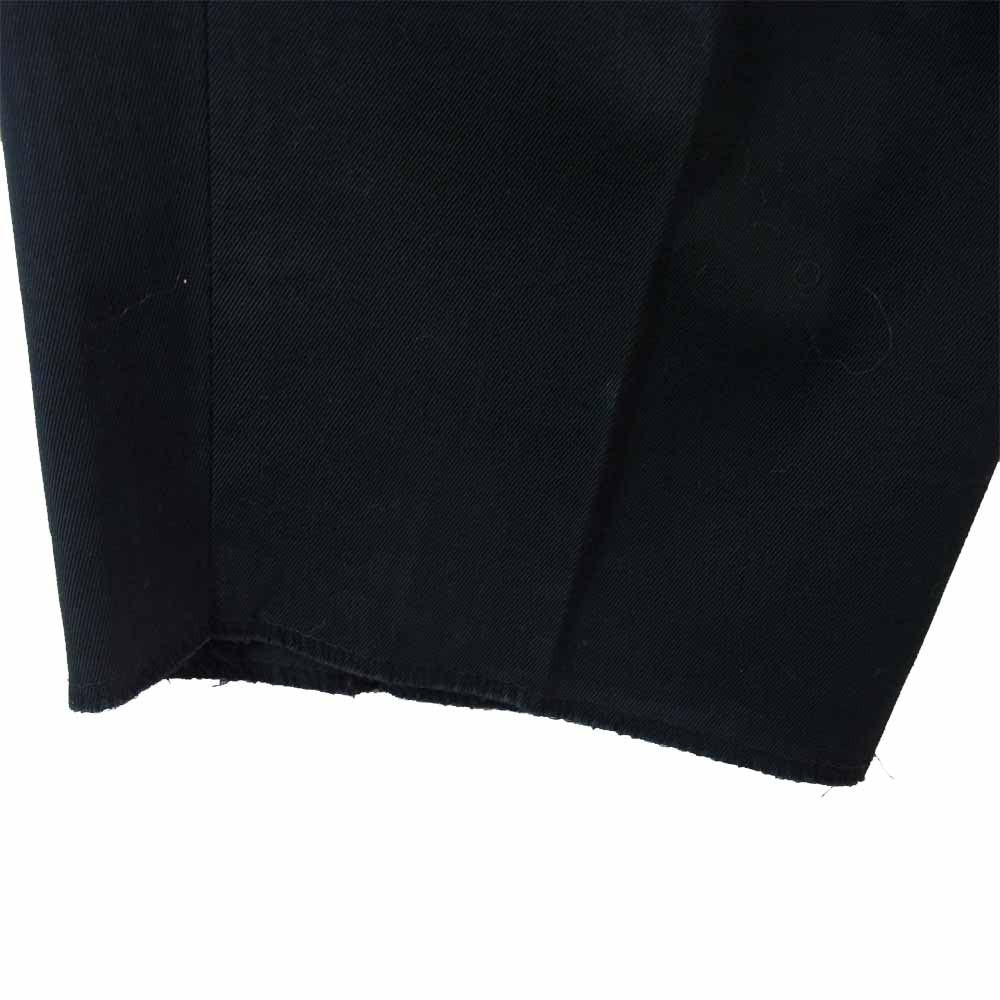 Yohji Yamamoto ヨウジヤマモト POUR HOMME プールオム HZ-P11-091 2タック パンツ ブラック系 M【中古】