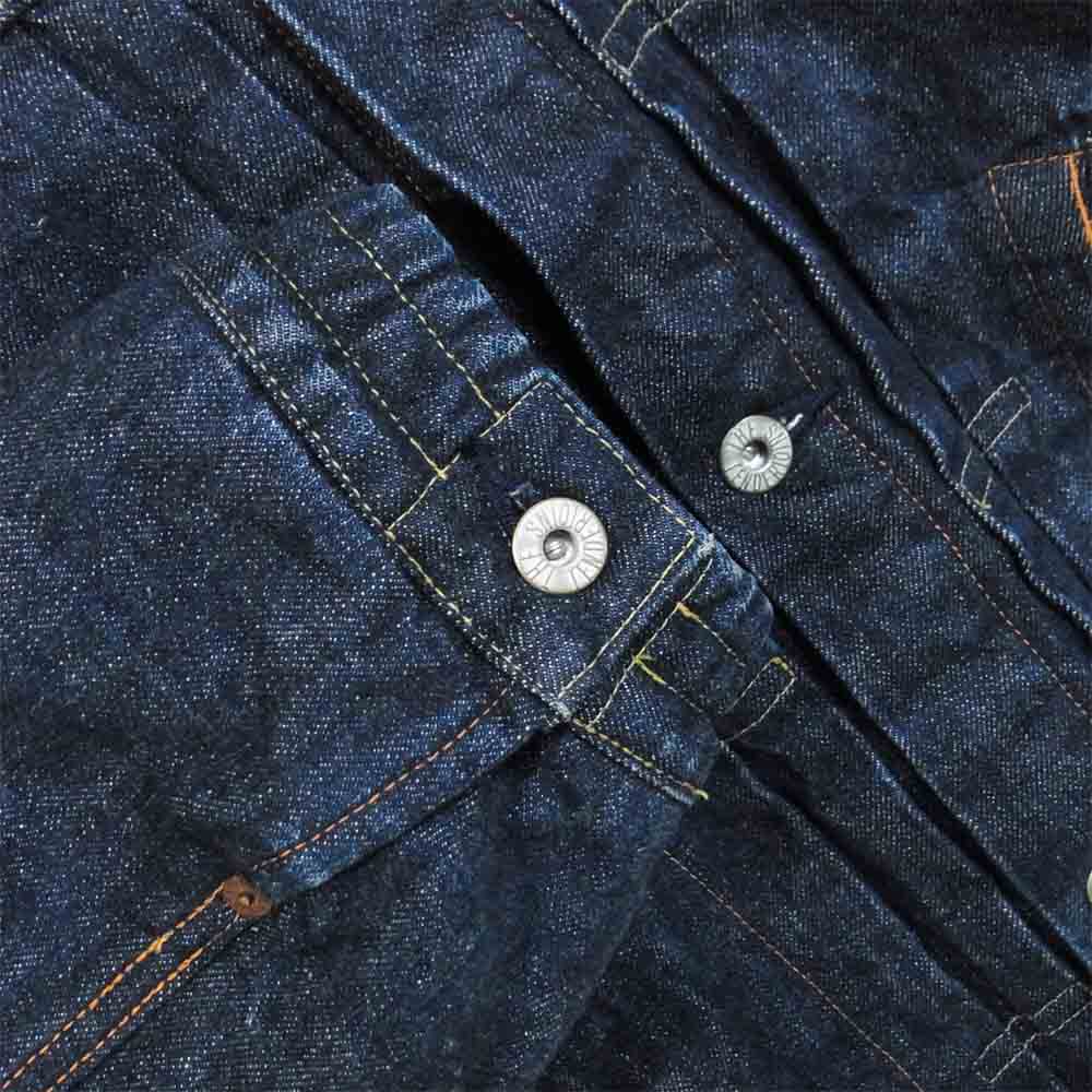 TENDERLOIN テンダーロイン 19AW DENIM JACKET 裏ブランケット ウォッシュ加工 デニムジャケット インディゴブルー系 M【中古】