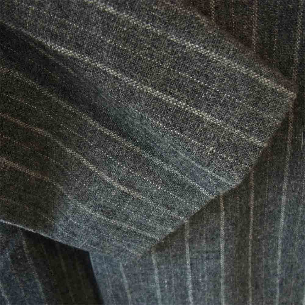 Yohji Yamamoto ヨウジヤマモト MP-J06-111 Ys for men ワイズフォーメン 3B ストライプ テーラード ジャケット グレー系【中古】