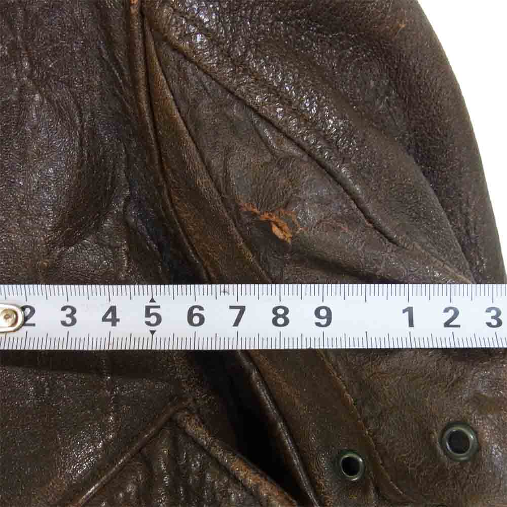 HARLEY DAVIDSON ハーレーダビッドソン ファー レザー フライト ジャケット ダークブラウン系 38【中古】