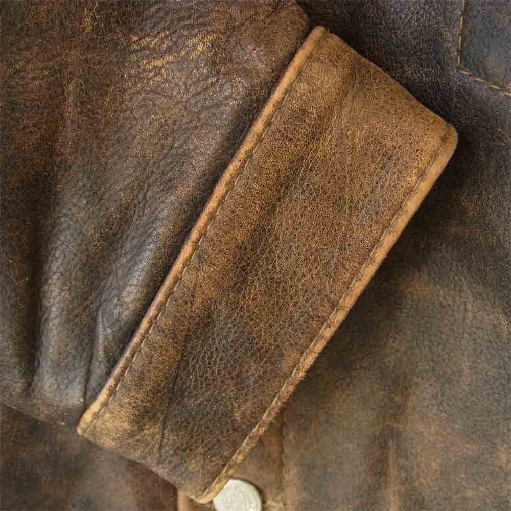 シェビニオン レザージャケット ブラウン系 XL【中古】