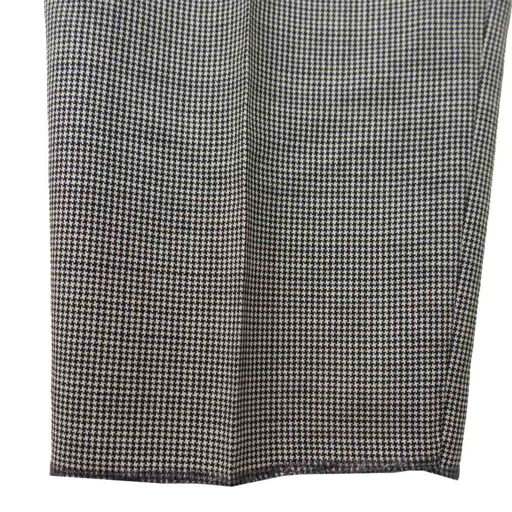 Yohji Yamamoto ヨウジヤマモト COSTUME'D HOMME コスチュームド オム ハウンド トゥース柄 パンツ ブラック系 M【中古】