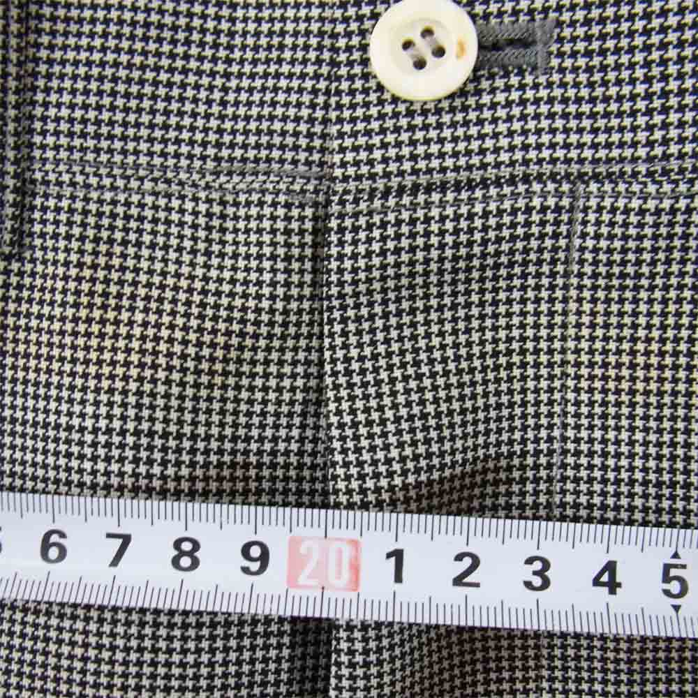 Yohji Yamamoto ヨウジヤマモト COSTUME'D HOMME コスチュームド オム ハウンド トゥース柄 パンツ ブラック系 M【中古】