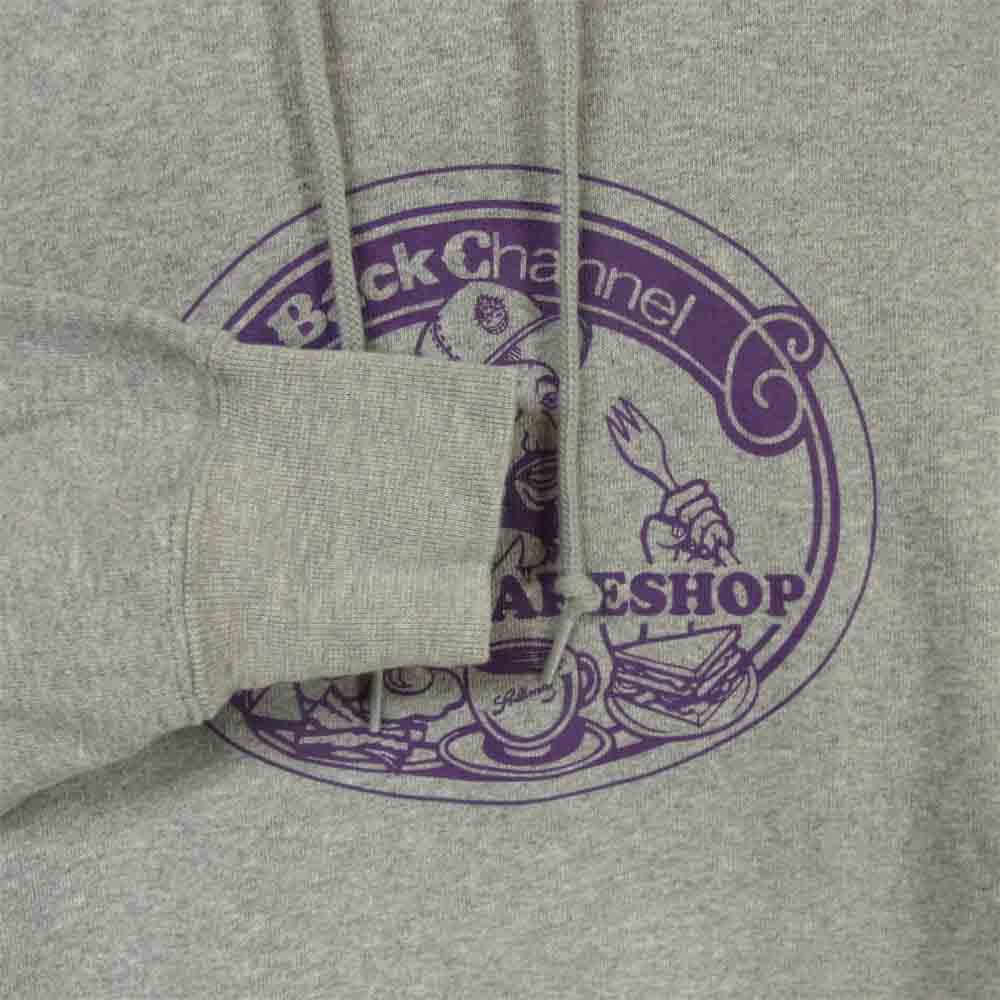Back Channel バックチャンネル PRILLMAL プライマル PULLOVER PARKA プルオーバー パーカー グレー系 L【美品】【中古】
