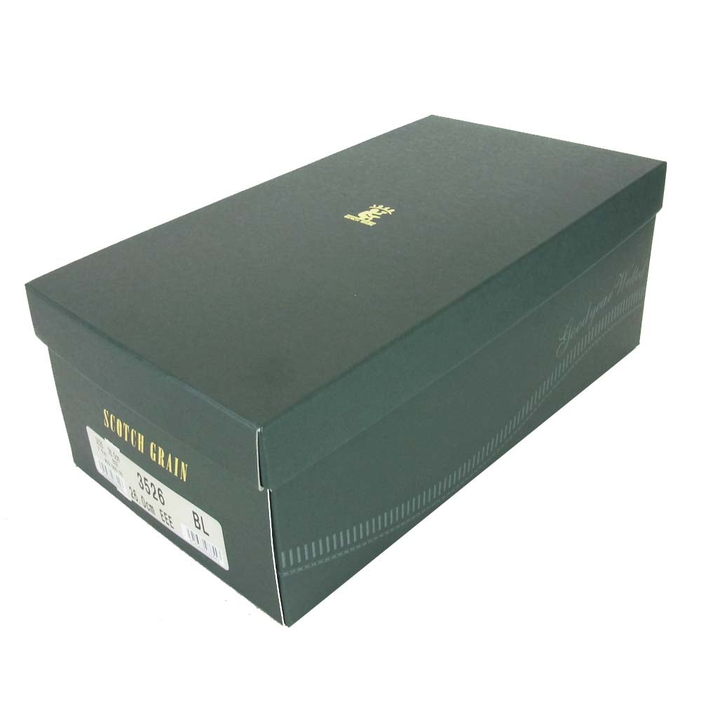 SCOTCH GRAIN スコッチグレイン 3526 アシュランス ストレートチップ ブラック系 26【新古品】【未使用】【中古】
