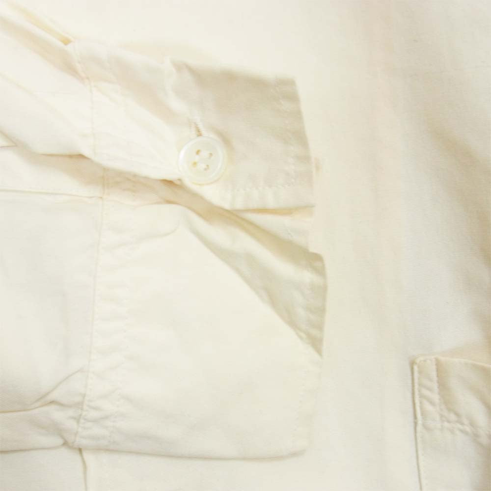 Yohji Yamamoto ヨウジヤマモト 丸ロゴ 初期タグ 80s シャツ オフホワイト系 M【中古】