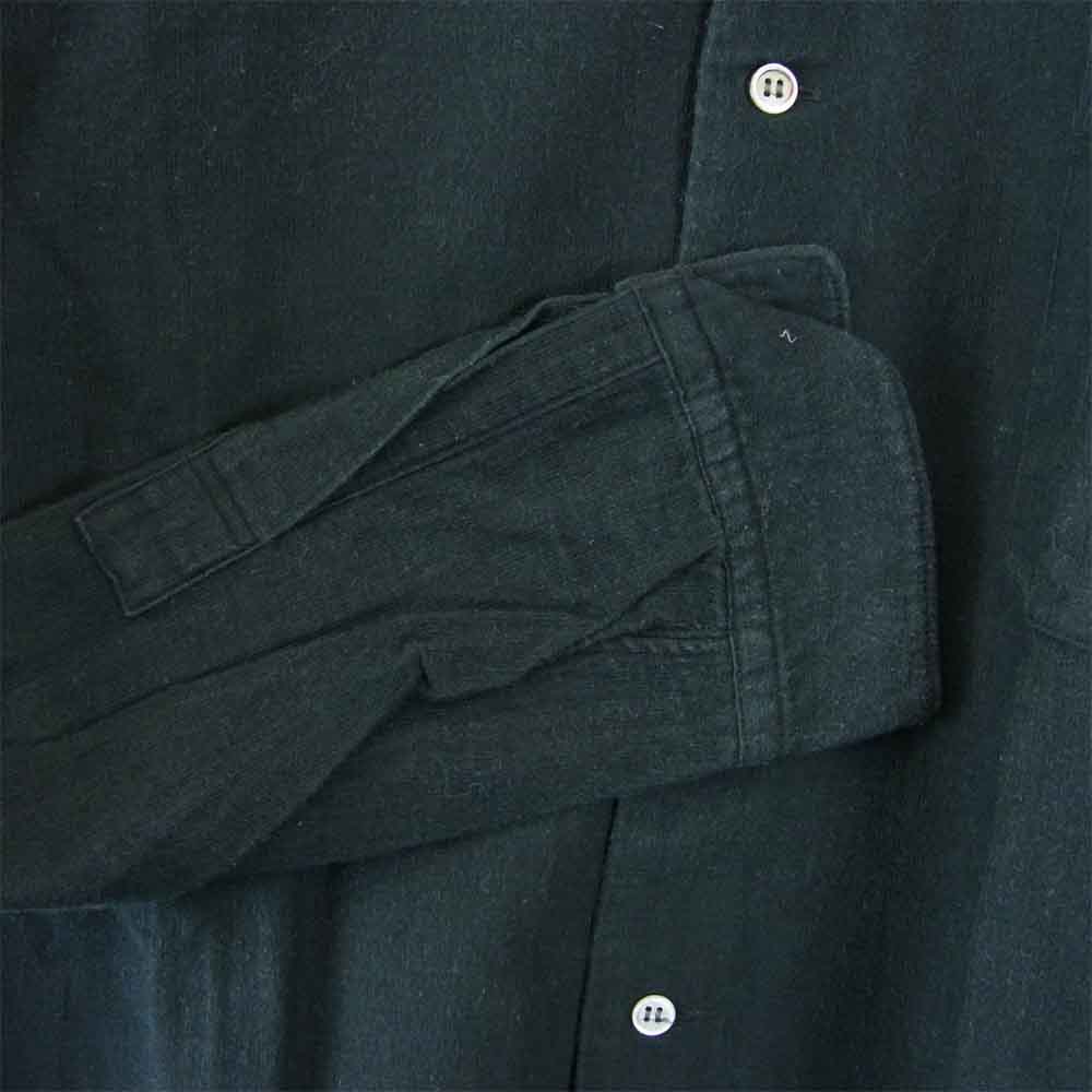 Yohji Yamamoto ヨウジヤマモト Ys formen コットン シャツ ブラック系 ブラック系 M【中古】