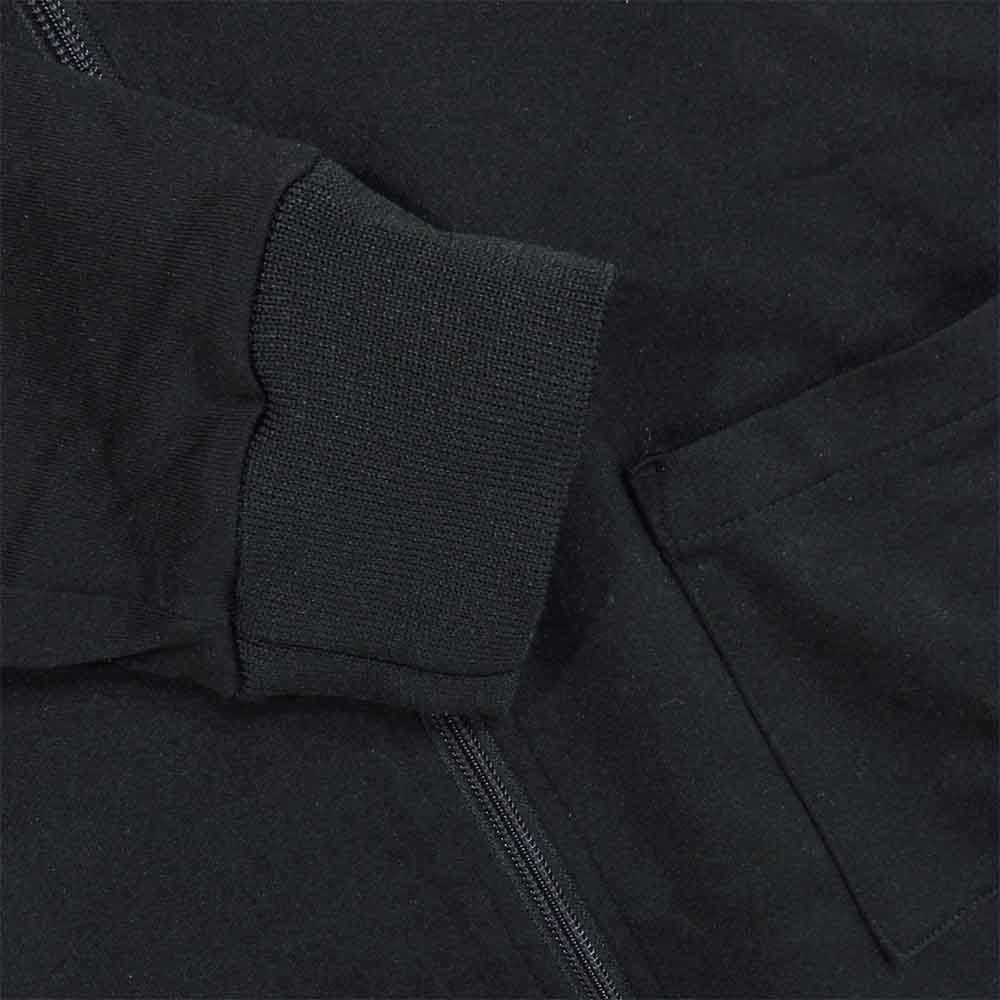 Yohji Yamamoto ヨウジヤマモト Ys formen 襟付き ジップ ジャージ トップス ブラック系 ホワイト系【中古】