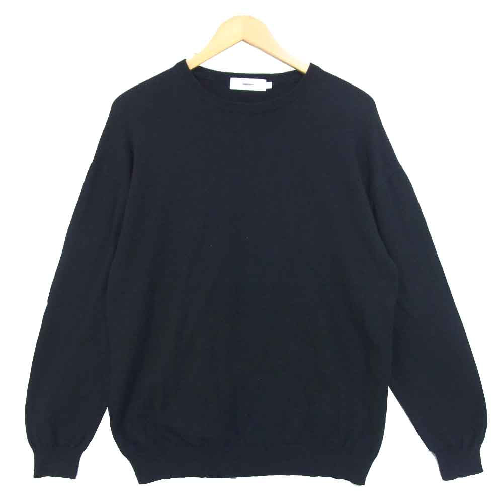 GRAPHPAPER グラフペーパー GU191-80064 Suvin Crew Neck Knit スビン 