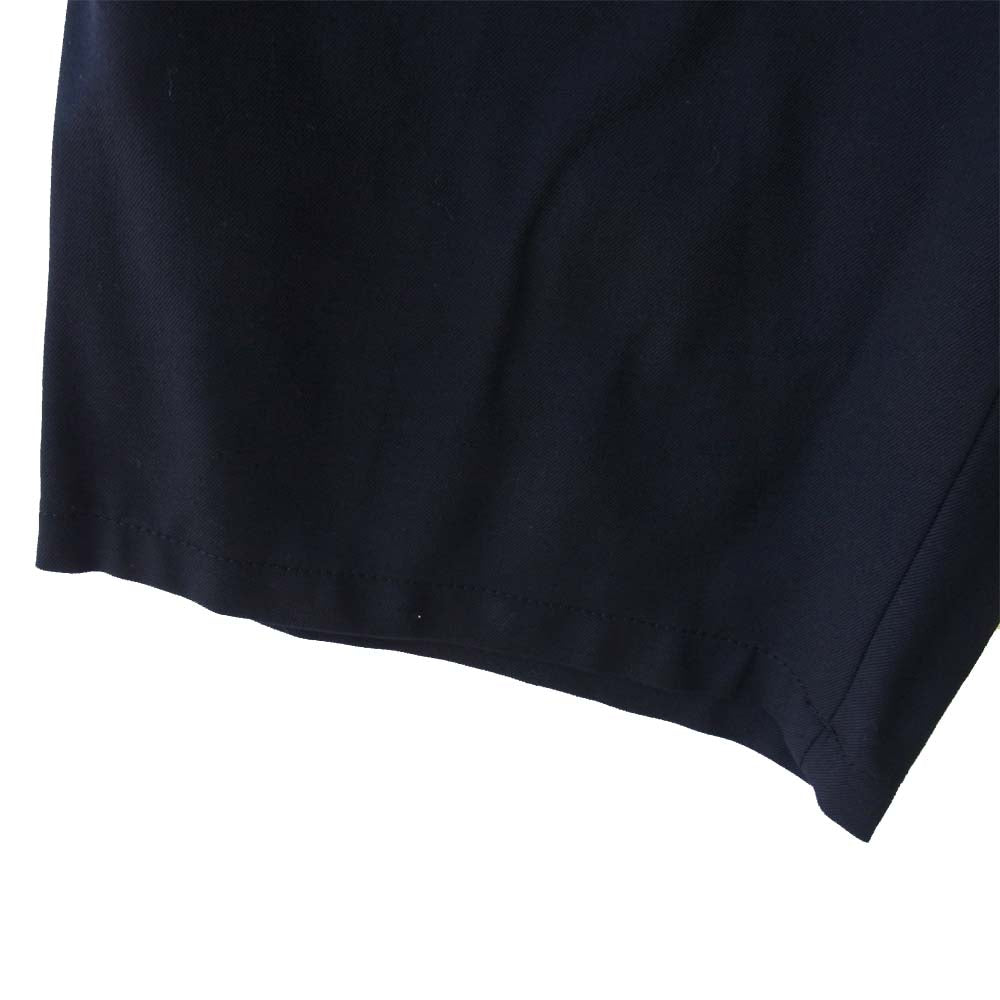GRAPHPAPER グラフペーパー GM194-40512 Wool Twill Cook Pant ウールツイルコックパンツ ネイビー系 F【中古】