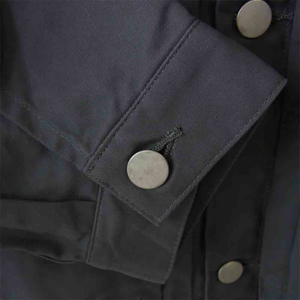GRAPHPAPER グラフペーパー GM204-30226B Double Cloth Peach Trucker Jacket ダブルクロス ピーチ トラッカー ジャケット カーキ系 1【美品】【中古】