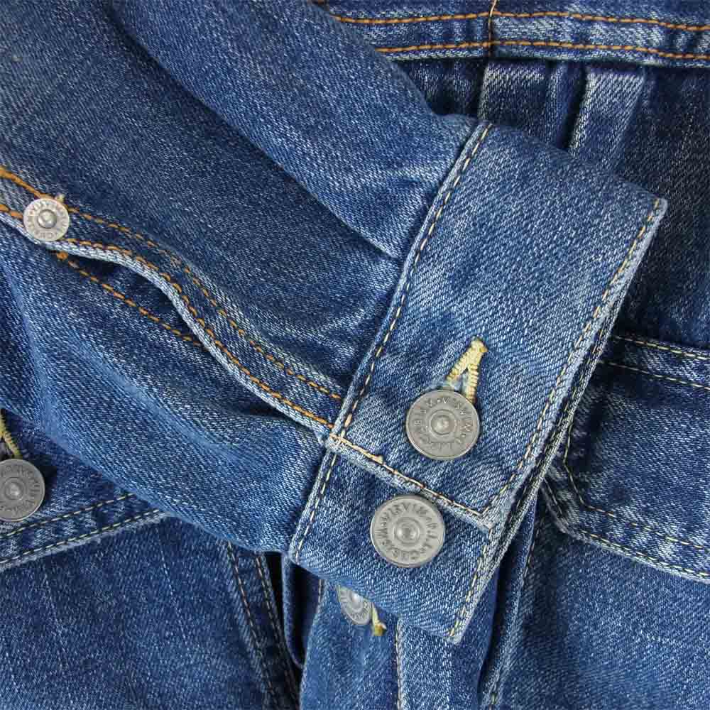 VISVIM ビズビム 114205006001 SS 101 JKT DAMEGED USED加工 デニム ジャケット インディゴブルー系 2【中古】