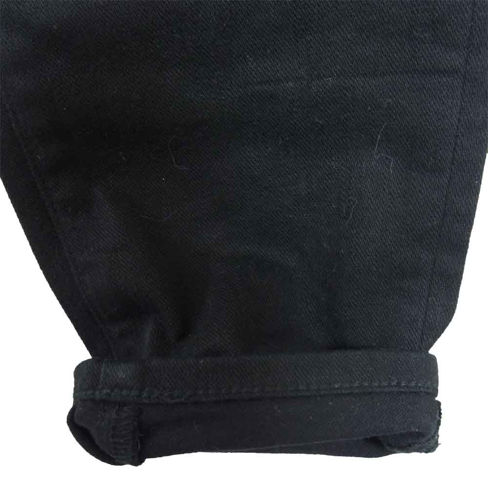 UNDERCOVER アンダーカバー 18SS UCU4503-2 ジップデザイン デニム パンツ ブラック系 1【中古】