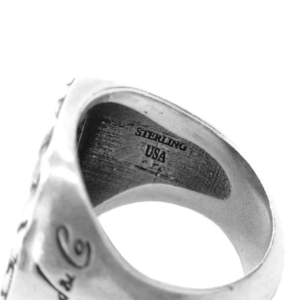 GLADHAND & Co. グラッドハンド MEDAL RING メダル リング シルバー系【中古】