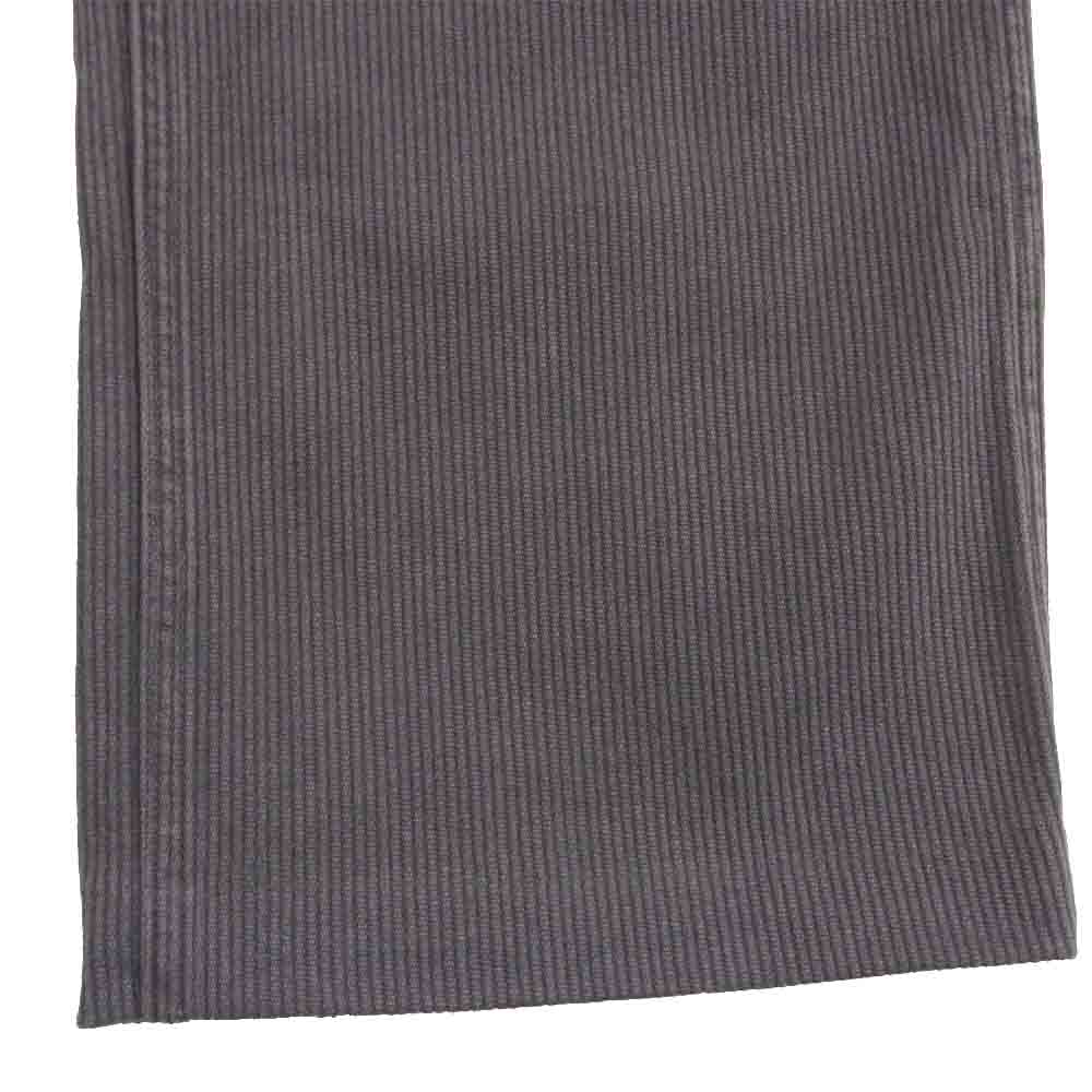 TENDERLOIN テンダーロイン BDP PIQUE WASH コットン パンツ 日本製 チャコール系 S【中古】