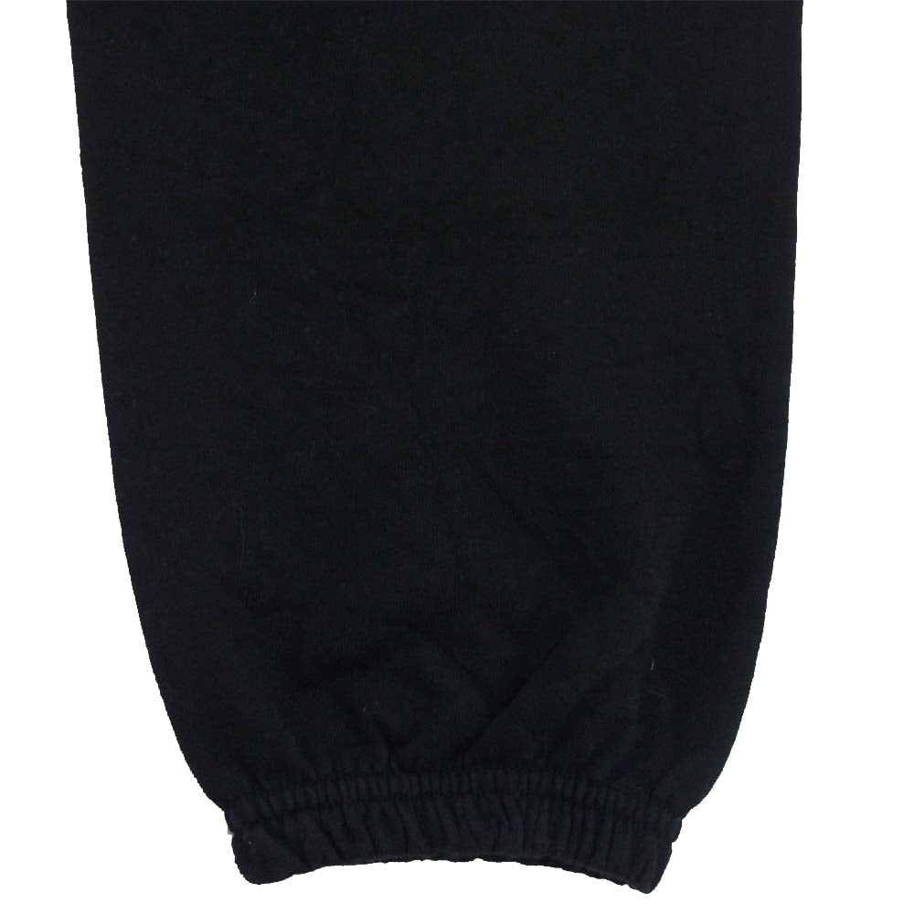 CHROME HEARTS クロムハーツ(原本無) 2214-304-9064 国内正規品 FUCK YOU サイドロゴ 裏起毛 スウェット パンツ ブラック系 ホワイト系 M【中古】