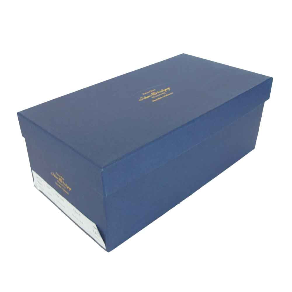 JALAN SRIWIJAYA ジャランスリウァヤ 98417 ダイナイトソール Uチップ ビジネスシューズ ブラック系 UK7.5【新古品】【未使用】【中古】