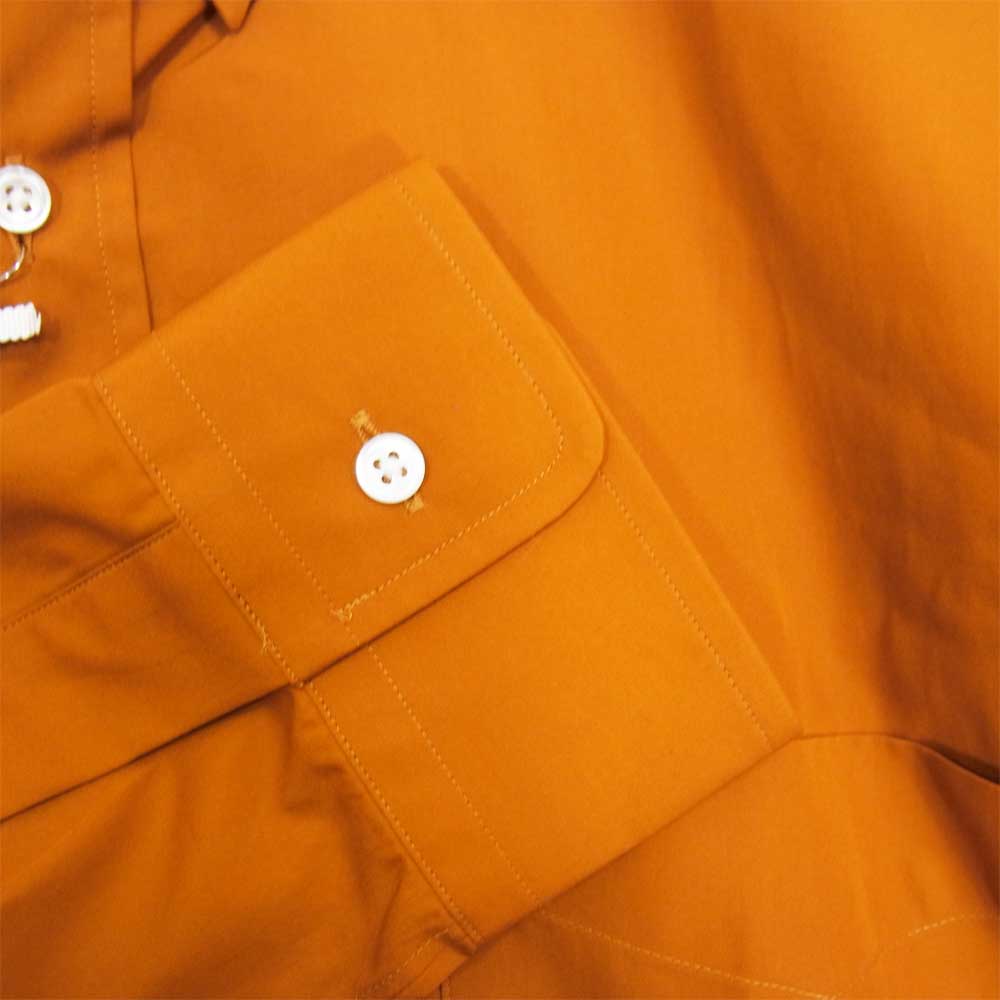 GRAPHPAPER グラフペーパー 20AW GM203-50081 THOMAS MASON for GP B.D Box Shirt ボタン ダウン シャツ ブラウン系 2【新古品】【未使用】【中古】