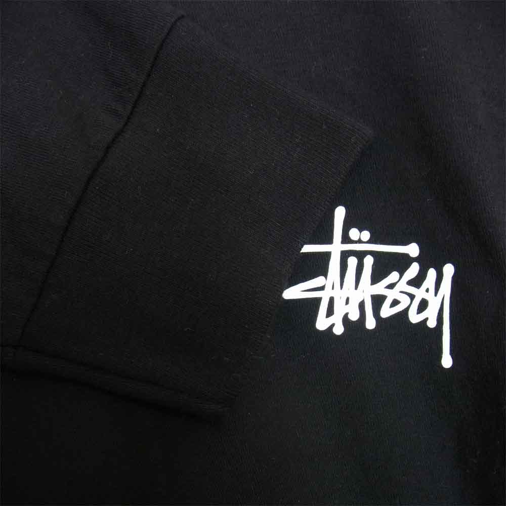 STUSSY ステューシー 20F1994567 Basic Stussy Ls Tee ベーシック ロゴ 長袖 Tシャツ ブラック系 L【新古品】【未使用】【中古】
