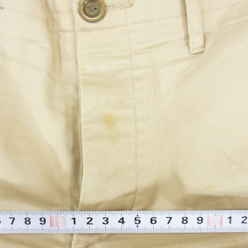 VISVIM ビズビム VS0001649 HIGH-WATER CHINO ハイウォーター チノ パンツ ベージュ系 M【中古】