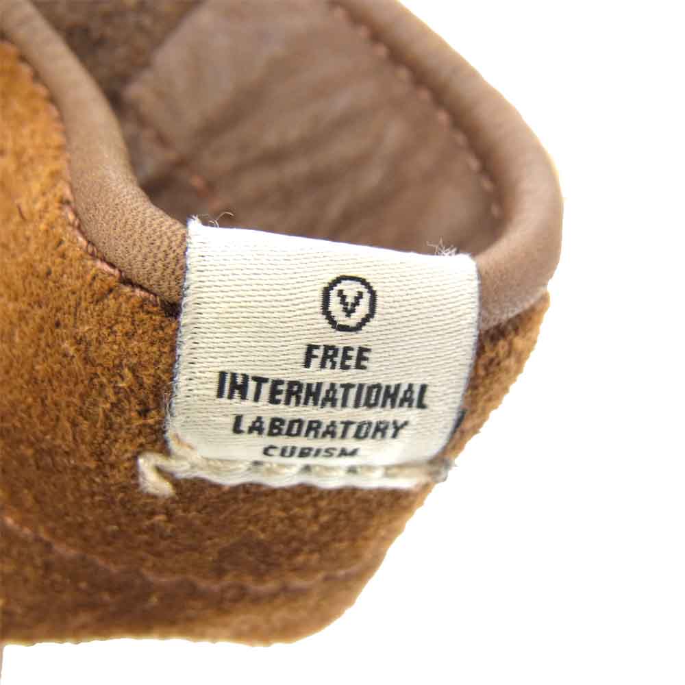 VISVIM ビズビム T.W.O. BOOTS-FOLK FIL限定 1st サイドジップ スエード ブーツ ブラウン系 US 9【中古】