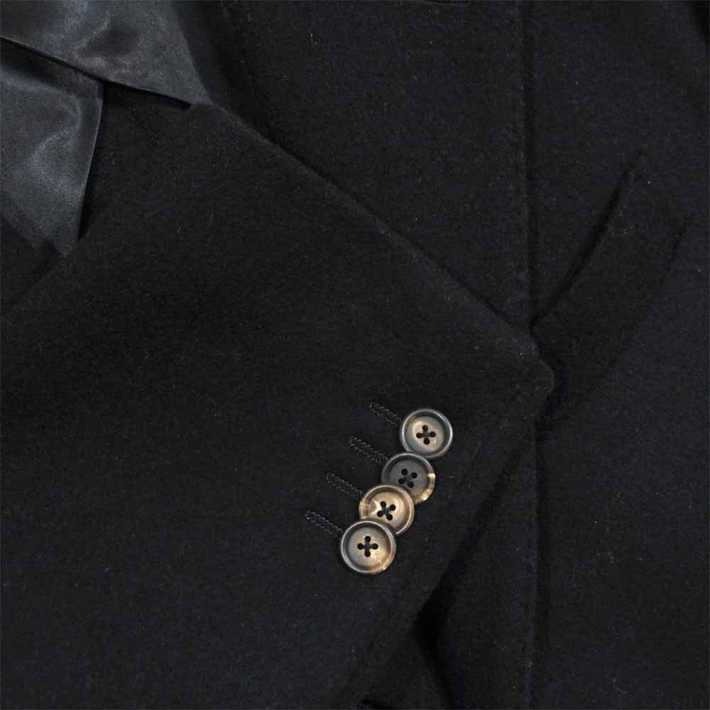 LARDINI ラルディーニ JJ23143AQ メルトン チェスター コート ブラック系 50【中古】