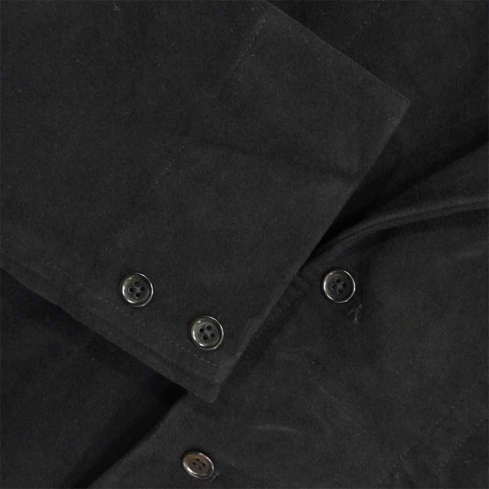 アナトミカ コットン モールスキン 3B テーラード ジャケット ブラック系 50【中古】