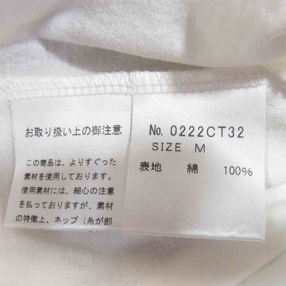 HYSTERIC GLAMOUR ヒステリックグラマー 0222CT32 DETROIT NEW YORK WATARU Tシャツ ホワイト系 M【新古品】【未使用】【中古】