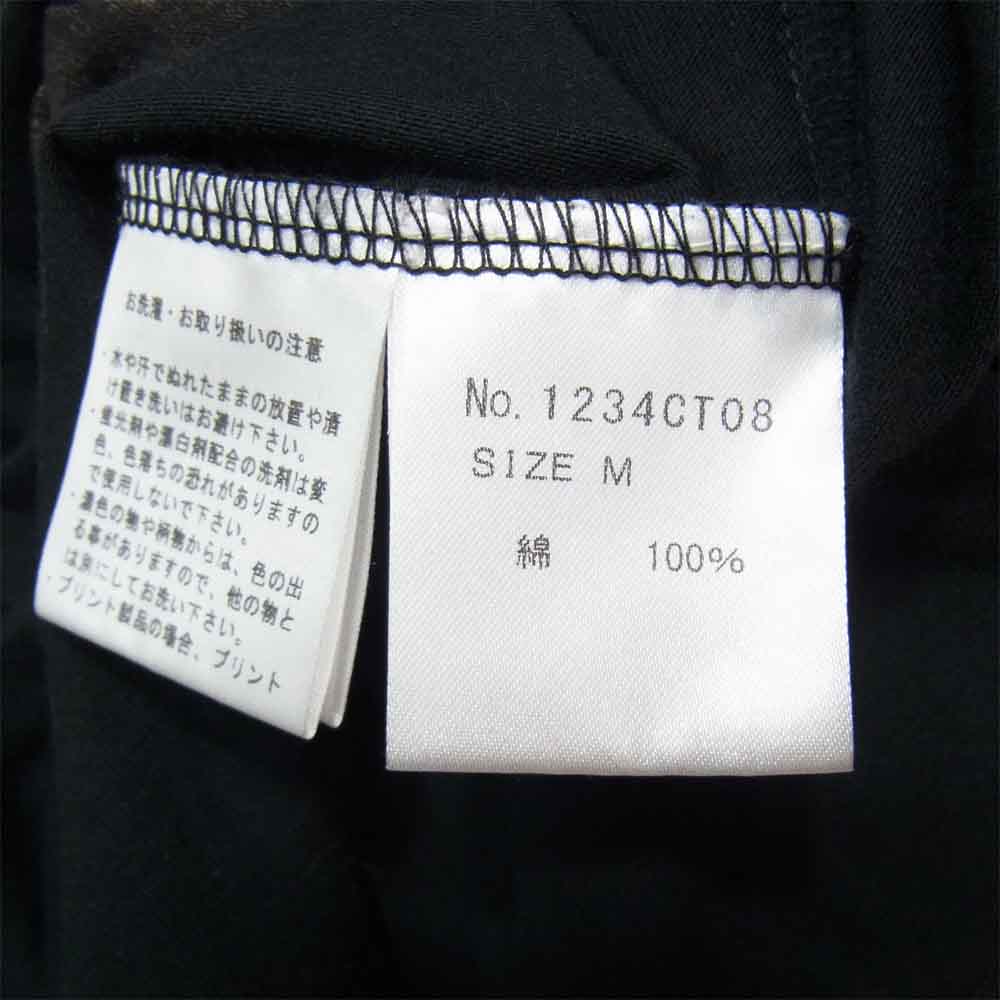 HYSTERIC GLAMOUR ヒステリックグラマー 1234CT08 × PLAY BOY プレイボーイ スティーロー 野口強 Tシャツ ブラック系 M【新古品】【未使用】【中古】