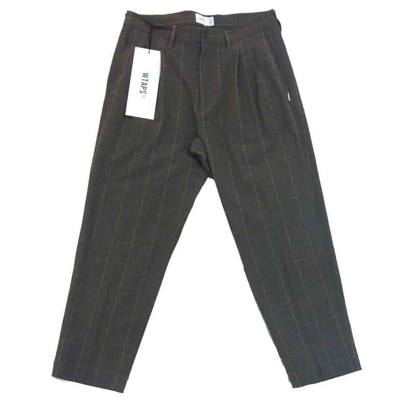 20SS WTAPS TUCK / TROUSERS. GRAY S
