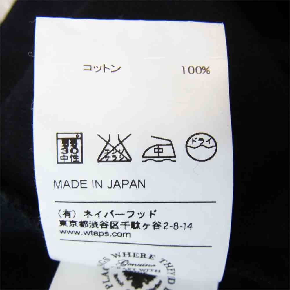 WTAPS ダブルタップス 15SS 151ATDT-CSM01S Rags McGREGOR FOOTBALL SHIRTS フットボールシャツ ブラック系 L【中古】