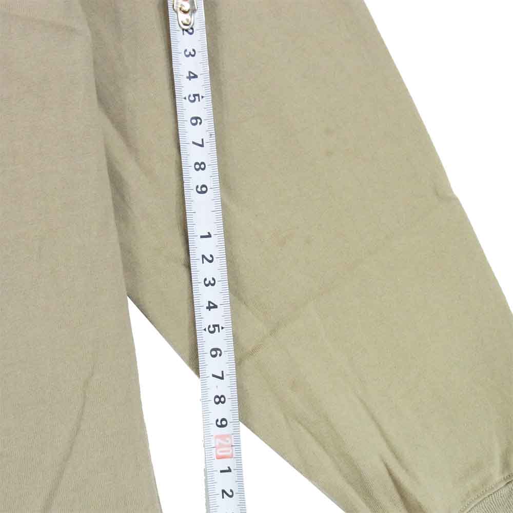 WTAPS ダブルタップス 20SS 201ATDT-LT02S CIRCA L/S TEE サーカ ロングスリーブ Tシャツ ベージュ系 L【新古品】【未使用】【中古】