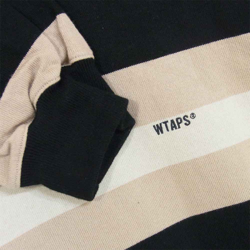 WTAPS ダブルタップス 20SS 201ATDT-CSM27 Long Sleeve Vatos Tee ロングスリーブカットソー ブラック系 M【新古品】【未使用】【中古】