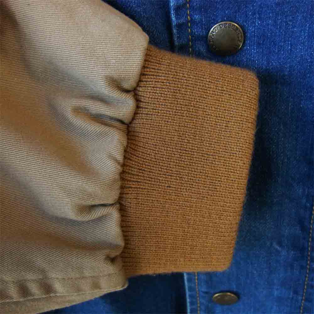 DESCENDANT ディセンダント 19AW SQUAD DENIM JACKET ロゴ刺繍デニム インディゴブルー系 2【極上美品】【中古】