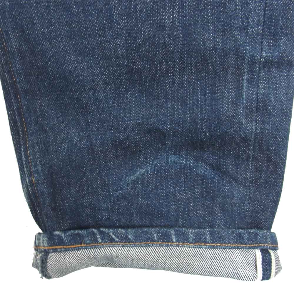 BIG JOHN ビッグジョン R009 RARE JEANS SLIM 15.5oz レア スリム ジーンズ インディゴブルー系 32【中古】