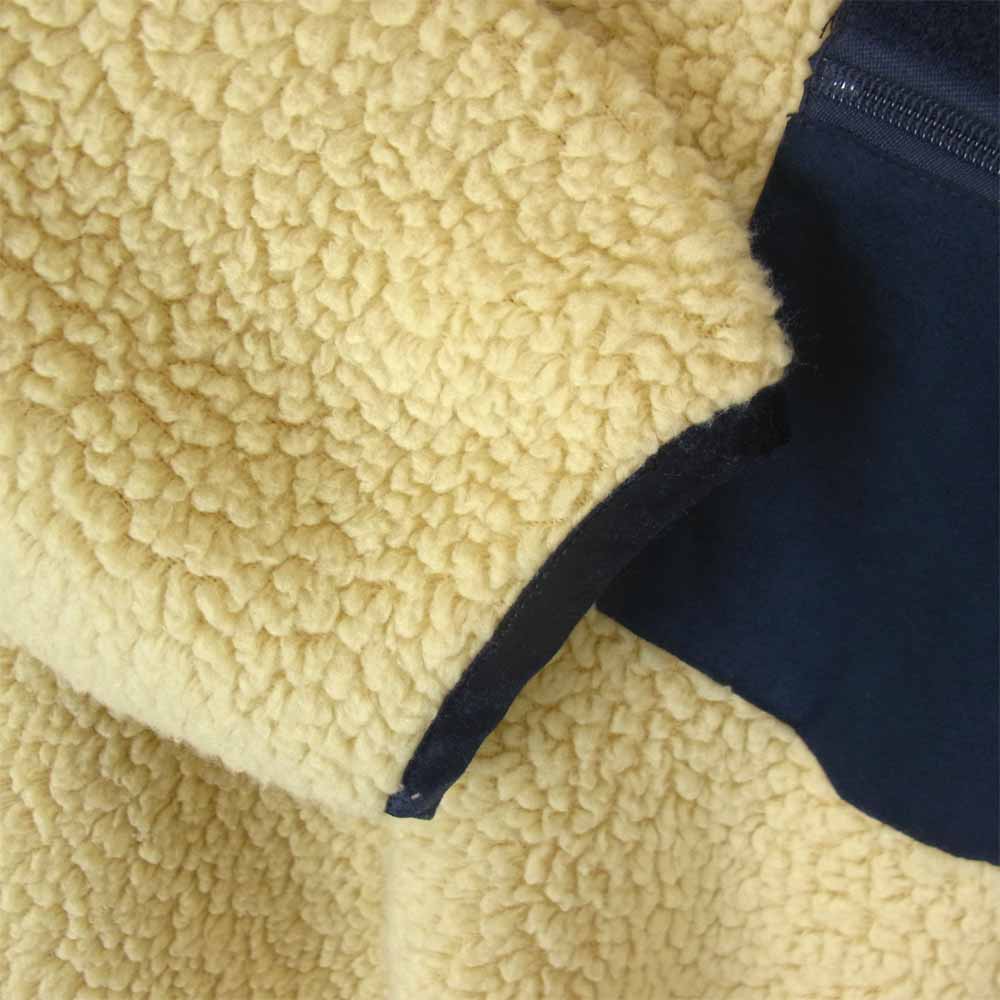 nanamica ナナミカ SUHF956 POLATEC FLEECE PULLOVER ポーラーテック フリース プルオーバー オフホワイト系 XL【美品】【中古】