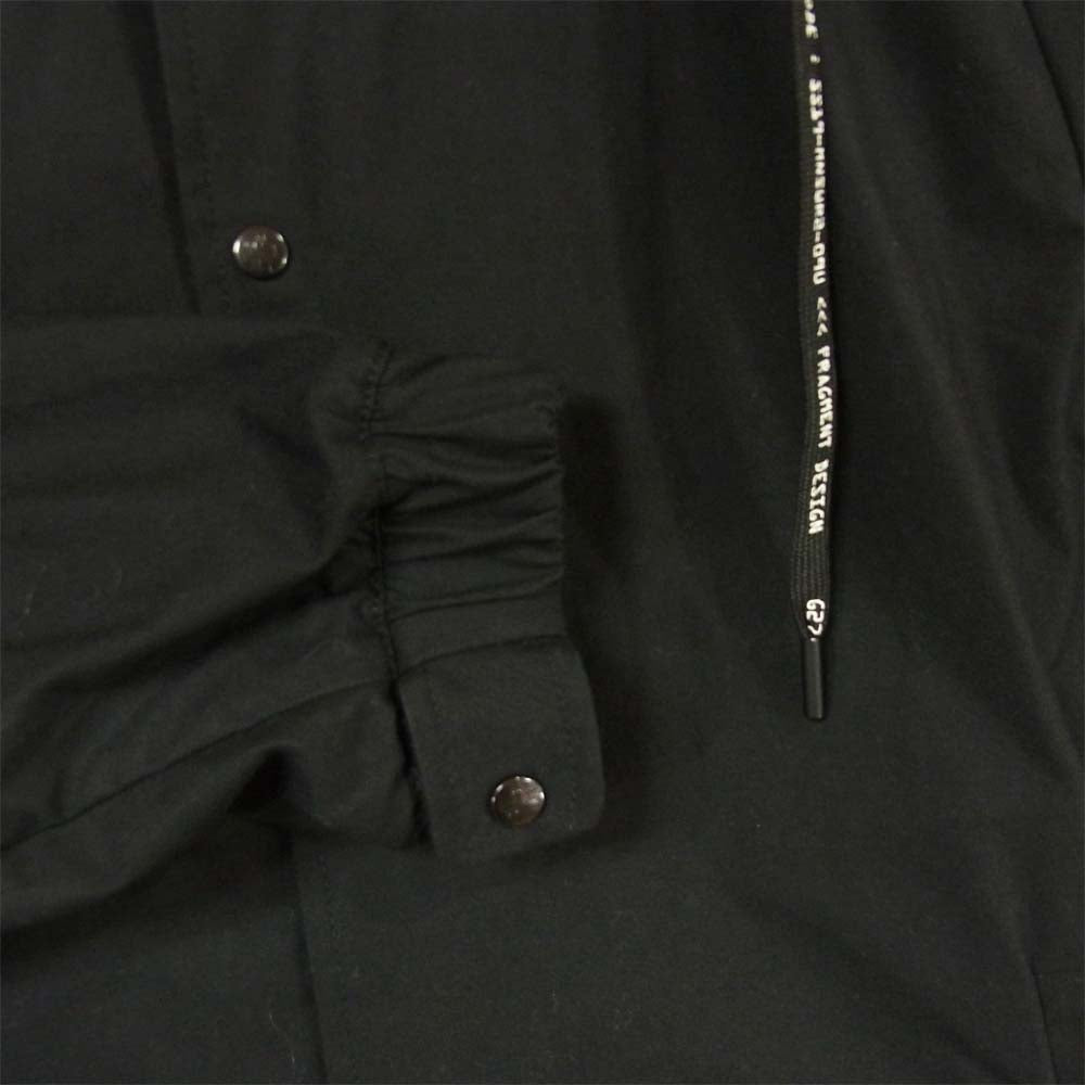 MONCLER モンクレール 19SS FRAGMENT フラグメント SKA バックロゴ ジャケット ブラック系 1【美品】【中古】