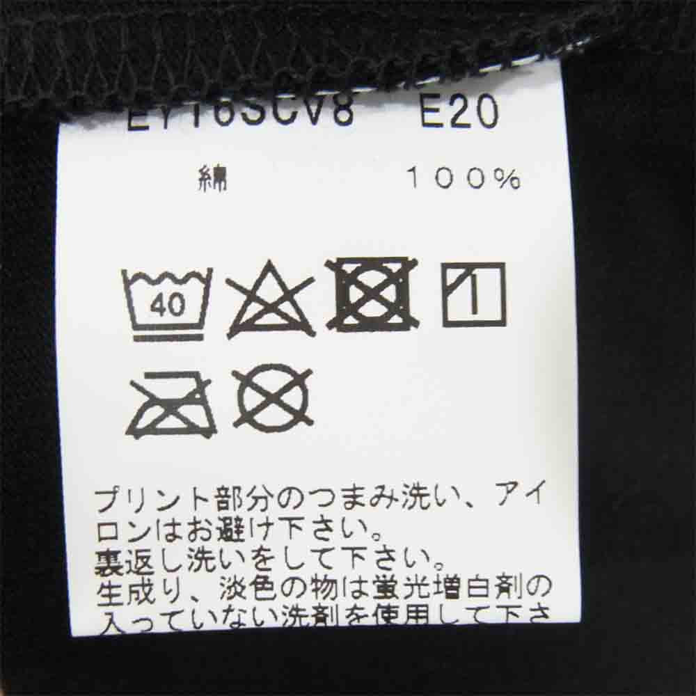 アニエスベー EUM-30650-A ADAM ET ROPE アダムエロぺ ロゴ プリント Tシャツ ブラック系 M【新古品】【未使用】【中古】