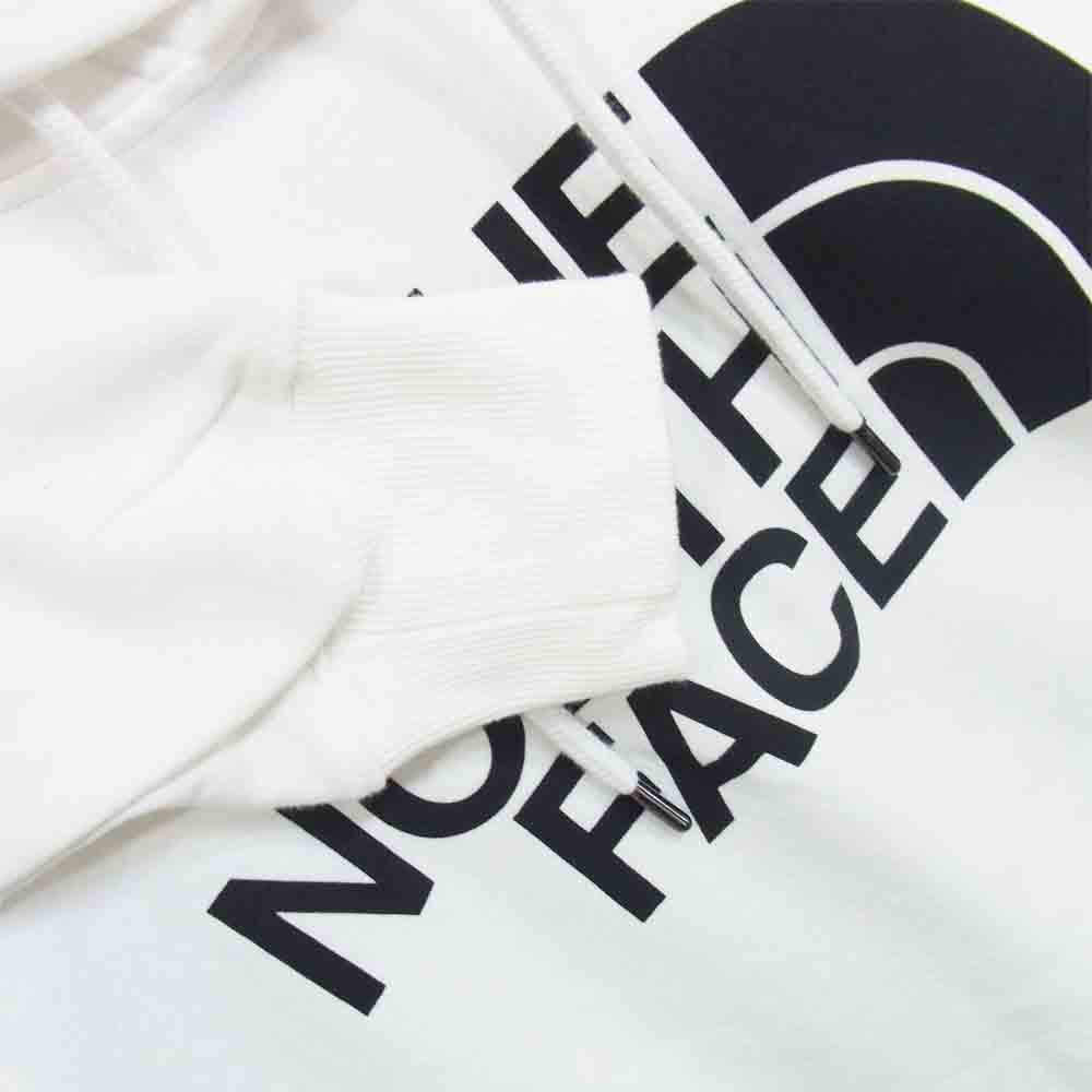 THE NORTH FACE ノースフェイス NF0A3YDWLA9-S M HD LOGOLUTION PO TNF ロゴ プリント プルオーバー パーカー ホワイト系 S【新古品】【未使用】【中古】