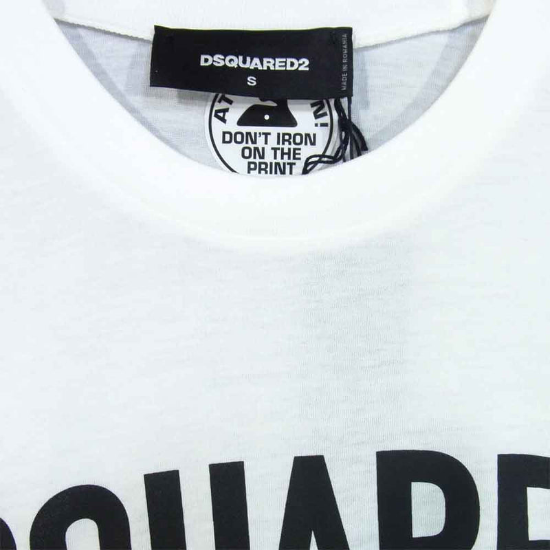 DSQUARED2 ディースクエアード Tシャツ 黒 S 新品 未使用 タグ付き