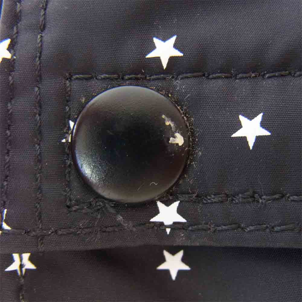 PORTER ポーター BLACK BEAUTY ブラックビューティ スター総柄 ナイロン マルチケース ブラック系【中古】