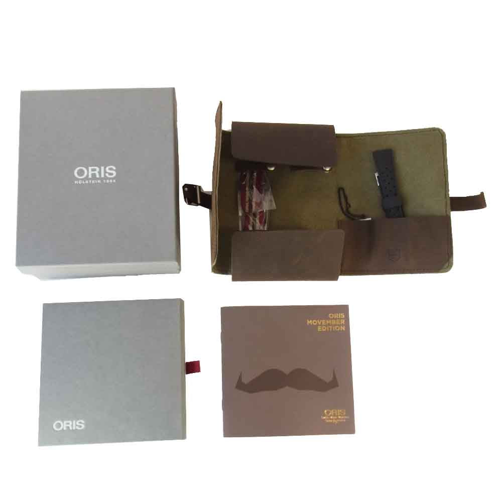 ORIS オリス 733 7707 4084F ダイバーズ65 モーベンバーエディション ブラウン系【美品】【中古】