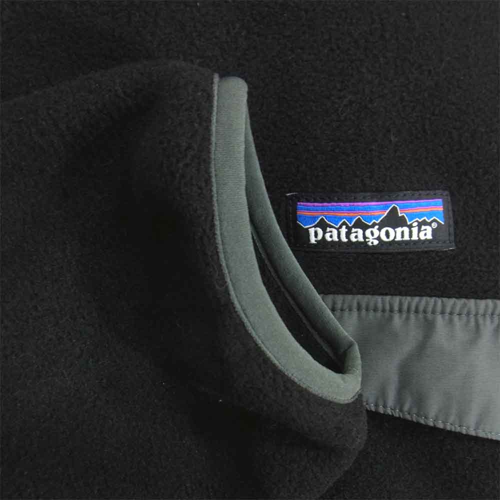 patagonia パタゴニア 25580FA20 シンチラスナップ フリース ジャケット ブラック系 L【美品】【中古】