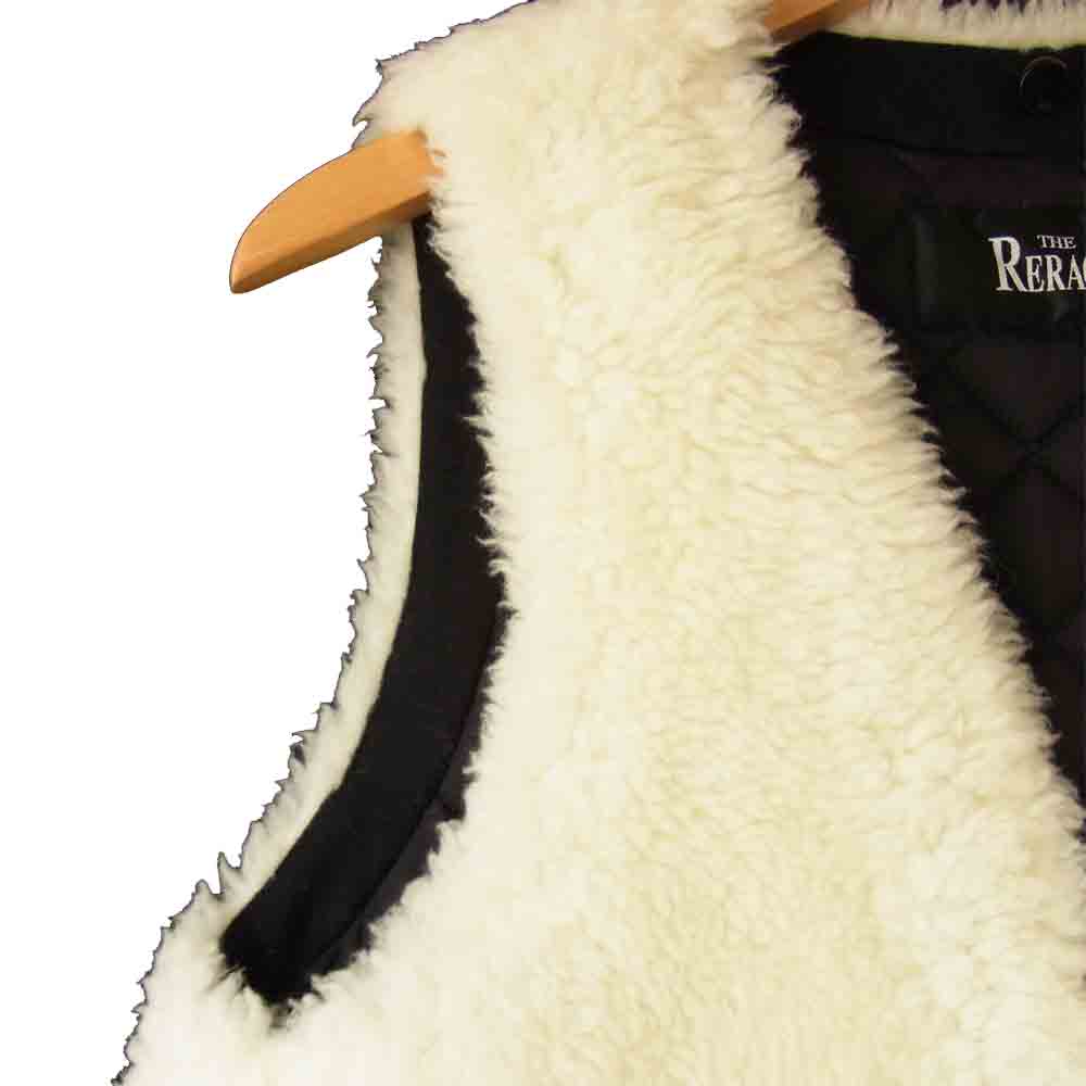 ザリラクス 17AW 17FW-RECT-134L ボアベスト キルティング ホワイト系【美品】【中古】
