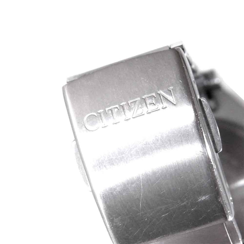 CITIZEN シチズン H610-T015581 ATTESA アテッサ エコドライブ ソーラー電波 時計 シルバー系【中古】