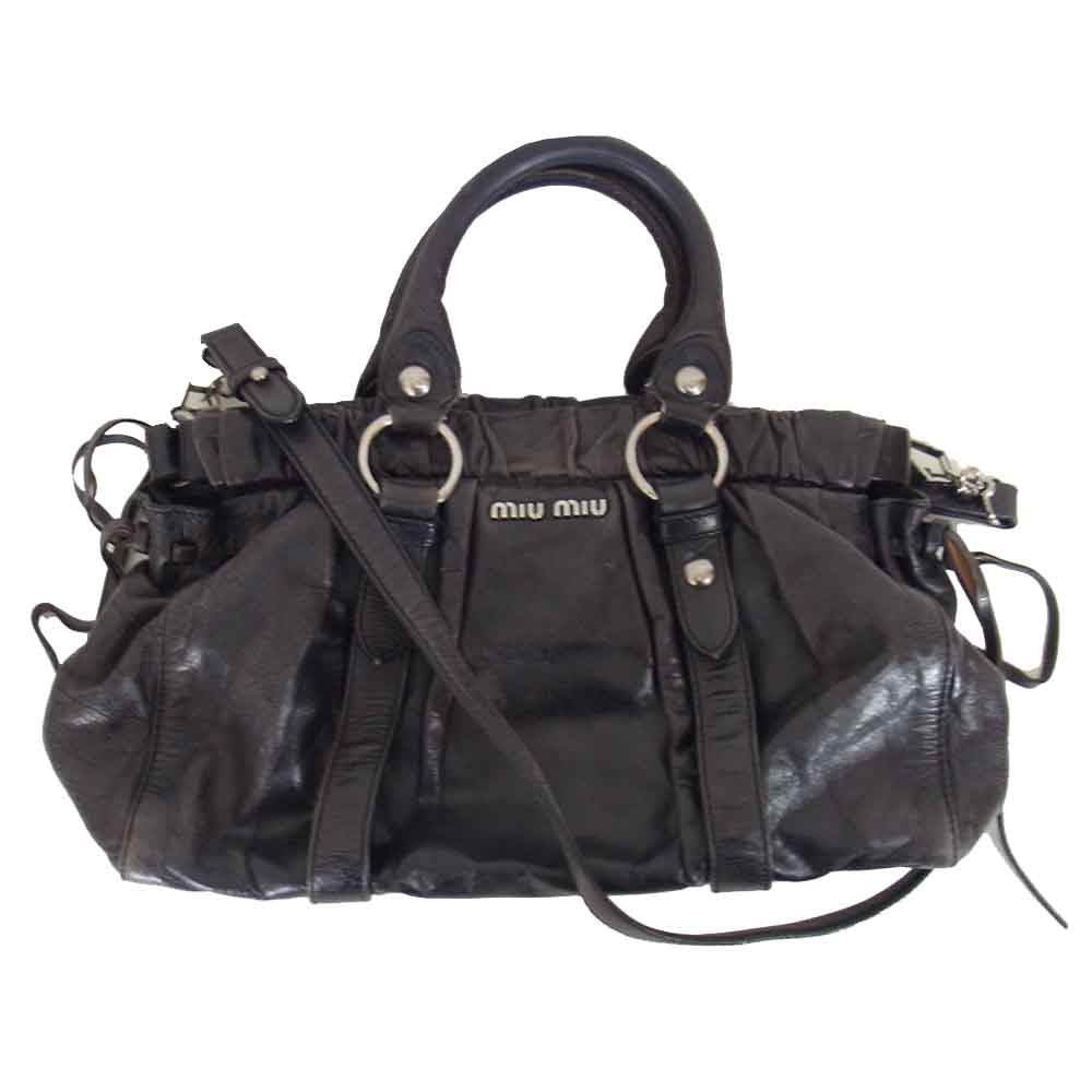 MIUMIU ミュウミュウ RT0383 2WAY ショルダーバッグ ハンドバッグ