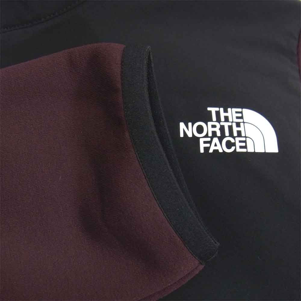THE NORTH FACE ノースフェイス NLW72080  Hybrid Nylon Fleece Hoodie ハイブリッド ナイロン フリース フーディー ジャケット パープル系 L【新古品】【未使用】【中古】