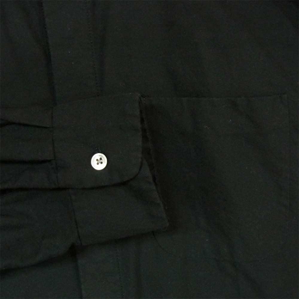 Engineered Garments エンジニアードガーメンツ Short Collar Shirt ショートカラ― 長袖 シャツ ブラック系 S【中古】